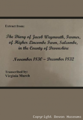 The Diary of Jacob Weymouth product photo